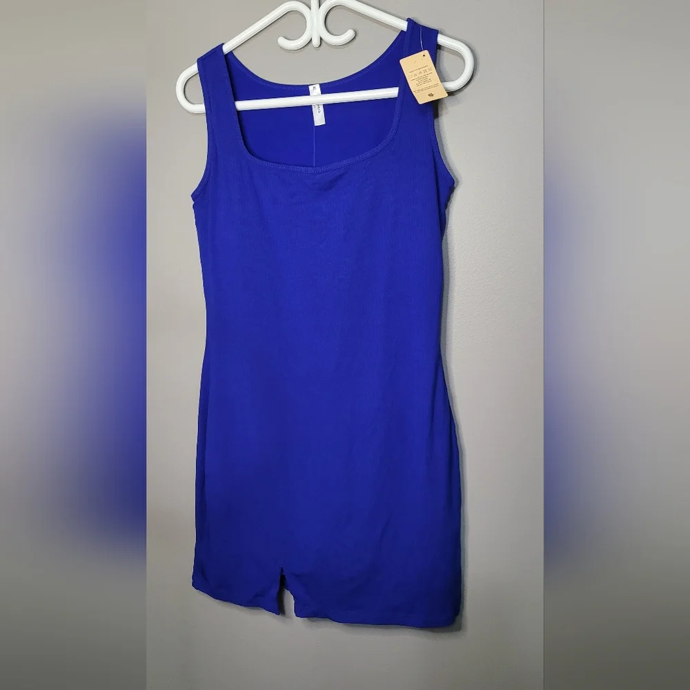 Popilush Shapewear Modal Sculpting Mini Tank Dress NWT 3X - Picture 3 of 6